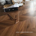 American walnut chevron fishbone hardwood flooring